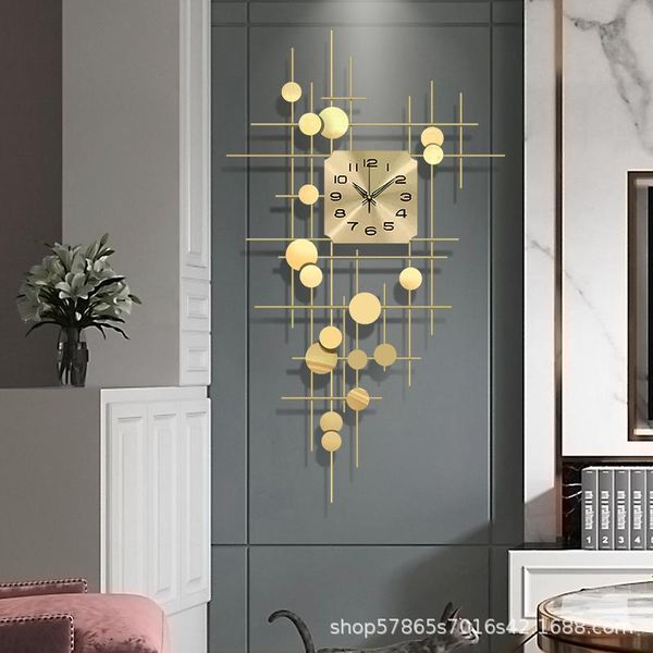wall clocks light luxury dining room clock cross-border e-commerce decoration fashion simple personality wrought iron
wall clocks light luxury dining room clock cross-border e-commerce decoration fashion simple personality wrought iron