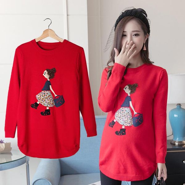 maternity dresses po shoot online celebrity paragraph pregnant women a winter sweater women's knitting d, White
maternity dresses po shoot online celebrity paragraph pregnant women a winter sweater women's knitting d, White