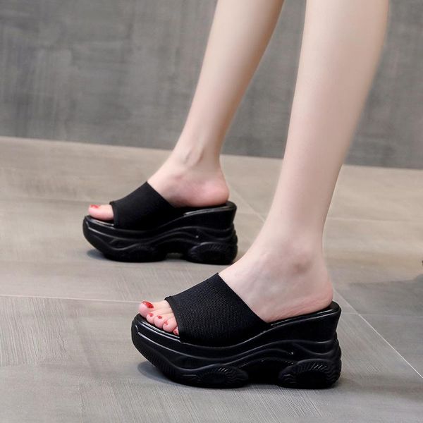 slippers shoes house platform slipers women heeled mules luxury slides on a wedge summer 2021 soft high designer fashion rome pu, Black
slippers shoes house platform slipers women heeled mules luxury slides on a wedge summer 2021 soft high designer fashion rome pu, Black