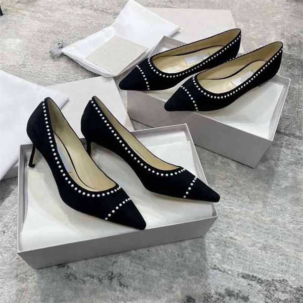 2021 black high suede edition pearl shallow mouth pointed flat bottom 6.5cm high heel shoes leather sole women's shoes yw 438i
2021 black high suede edition pearl shallow mouth pointed flat bottom 6.5cm high heel shoes leather sole women's shoes yw 438i