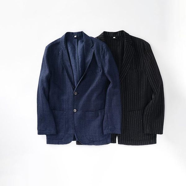 men's suits & blazers luclesam men pure color stripe linen blazer male slim long sleeve coat jacket costume homme bleizer masculino, White;black
men's suits & blazers luclesam men pure color stripe linen blazer male slim long sleeve coat jacket costume homme bleizer masculino, White;black