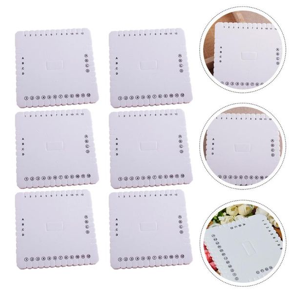 sewing notions & tools 6pcs diy braided plates square weaving board braiding tool accessories, Black
sewing notions & tools 6pcs diy braided plates square weaving board braiding tool accessories, Black
