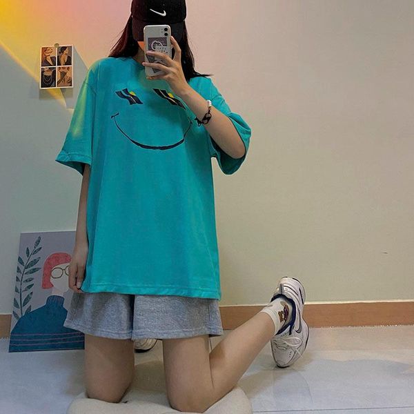women's t-shirt 2021 summer we11donet shirt high-quality printing men women loose casual round neck short-sleeved, White
women's t-shirt 2021 summer we11donet shirt high-quality printing men women loose casual round neck short-sleeved, White