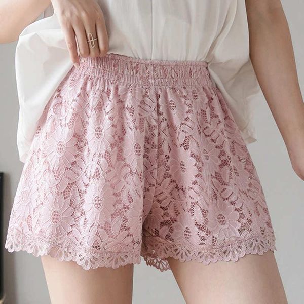 women's shorts fashion thin lace for women plus size 4xl elastic waist pink white casual stretch short femme leggings c7783, White;black
women's shorts fashion thin lace for women plus size 4xl elastic waist pink white casual stretch short femme leggings c7783, White;black