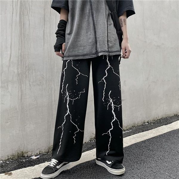 men's pants casual will see again released in a straight line vintage sweatpants high street plus size mens clothing, Black
men's pants casual will see again released in a straight line vintage sweatpants high street plus size mens clothing, Black