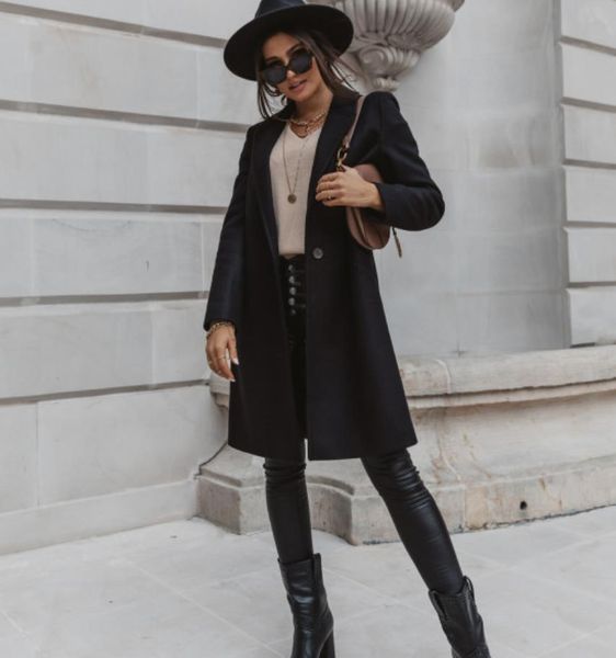 2021 autumn new fashion womens long blazers casual long sleeve lapel coat england style long sleeve pocket coat for ladies, Black;brown
2021 autumn new fashion womens long blazers casual long sleeve lapel coat england style long sleeve pocket coat for ladies, Black;brown