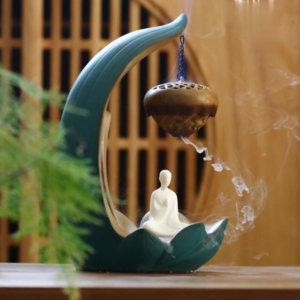 ceramic reverse lotus incense burner hanging zen sandalwood chinese living room bruleur encens home decor df50xxl fragrance lamps
ceramic reverse lotus incense burner hanging zen sandalwood chinese living room bruleur encens home decor df50xxl fragrance lamps