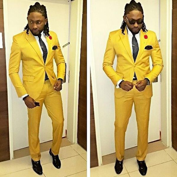 men's suits & blazers tailor made yellow slim fit wedding prom dinner suit 2 pieces groom tuxedos one button blazer man groomsman costu, White;black
men's suits & blazers tailor made yellow slim fit wedding prom dinner suit 2 pieces groom tuxedos one button blazer man groomsman costu, White;black