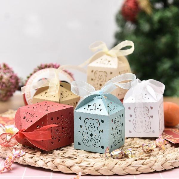 gift wrap 50pcs little bear candy boxes sweets favor with ribbon for baby shower birthday children's day wedding decoration
gift wrap 50pcs little bear candy boxes sweets favor with ribbon for baby shower birthday children's day wedding decoration