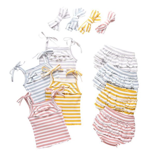 clothing sets summer born baby girls clothes sleeveless +briefs 2pcs outfits set striped printed infant sunsuit 0-24m, White
clothing sets summer born baby girls clothes sleeveless +briefs 2pcs outfits set striped printed infant sunsuit 0-24m, White