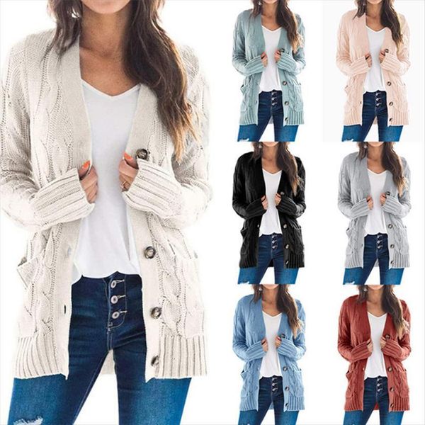 woman fashion caldigan womens sweater recreational pure color twist button cardigan mmy27, White;black
woman fashion caldigan womens sweater recreational pure color twist button cardigan mmy27, White;black