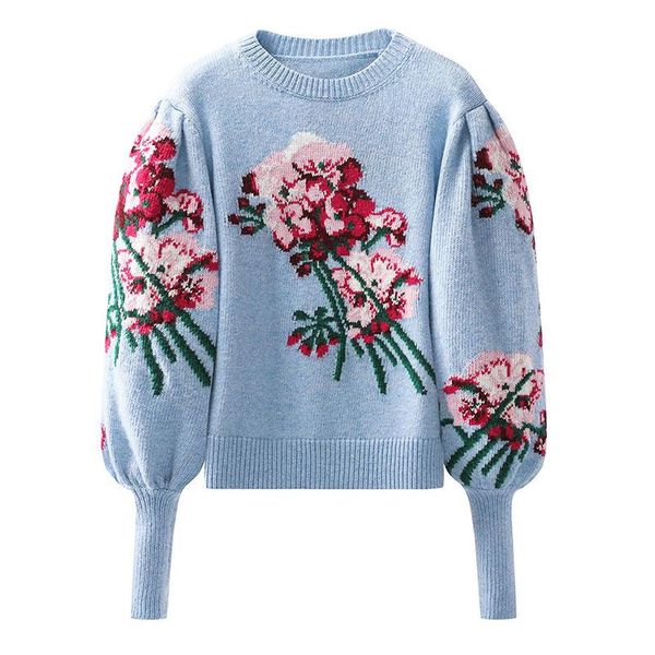 women's sweaters 2021 spring luxury designer brand knitted women o neck embroidery floral pullover sweater red blue fall wi, White;black
women's sweaters 2021 spring luxury designer brand knitted women o neck embroidery floral pullover sweater red blue fall wi, White;black