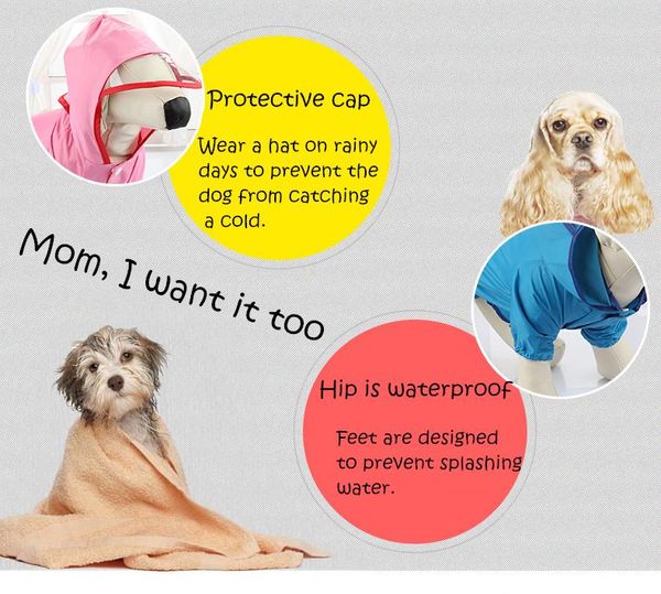 dog apparel waterproof rainwear teddy rain coat pet clothes for small dogs poncho puppy jumpsuit clothing spring summer raincoat
dog apparel waterproof rainwear teddy rain coat pet clothes for small dogs poncho puppy jumpsuit clothing spring summer raincoat