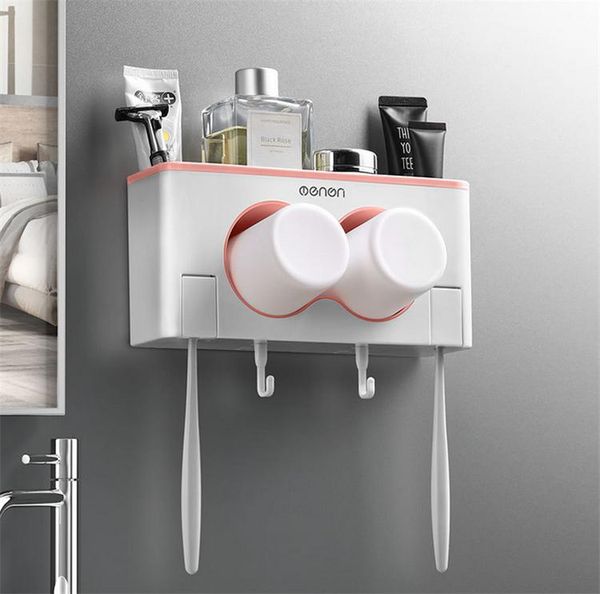 toothbrush holders wall mounted 2 cups toothpaste holder bathroom storage rack towel hanger
toothbrush holders wall mounted 2 cups toothpaste holder bathroom storage rack towel hanger
