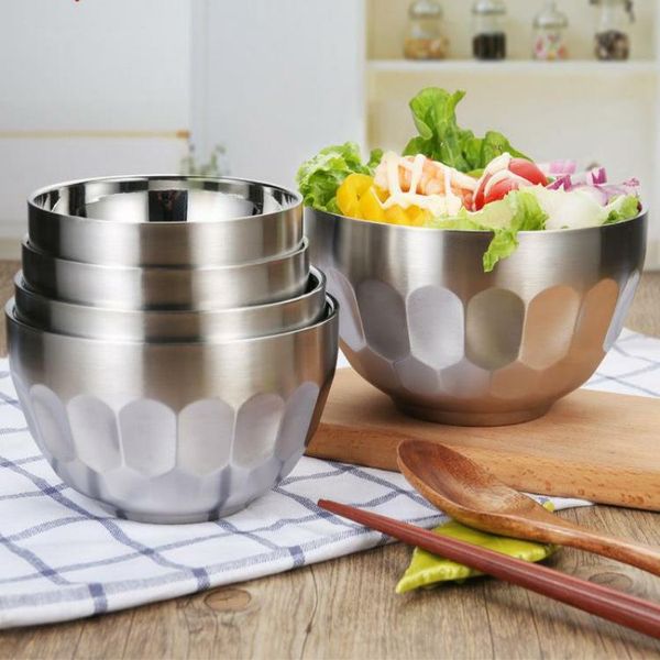 bowls high grade stainless steel students dinner rice bowl korean style soup double walled insulation noodles ramen
bowls high grade stainless steel students dinner rice bowl korean style soup double walled insulation noodles ramen