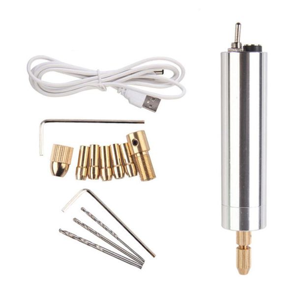 professiona electric drills jewelry tools mini portable handheld micro usb drill with 1set bits dc 5v for making diy wood craft
professiona electric drills jewelry tools mini portable handheld micro usb drill with 1set bits dc 5v for making diy wood craft