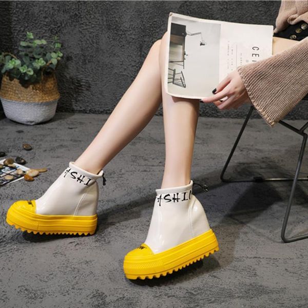hong kong wind super fire women's shake the earth king europe station high breathable thick soled bare short boots1, Black
hong kong wind super fire women's shake the earth king europe station high breathable thick soled bare short boots1, Black