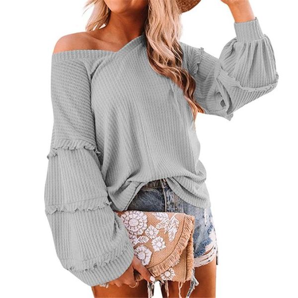 women's sweaters 2021 knitted sweater woman fashion off shoulder pullovers ladies autumn long sleeve jumper loose soild elegant top, White;black
women's sweaters 2021 knitted sweater woman fashion off shoulder pullovers ladies autumn long sleeve jumper loose soild elegant top, White;black