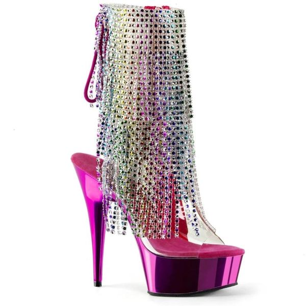 boots 15cm tassel thin heel high waterproof platform low nightclub stage pole dance, Black
boots 15cm tassel thin heel high waterproof platform low nightclub stage pole dance, Black