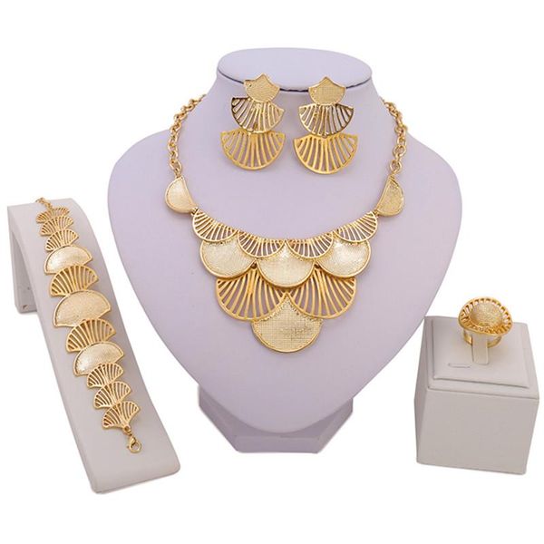 earrings & necklace zuodi 2021 exquisite dubai gold color jewelry set luxury nigerian woman wedding fashion african beads sets, Silver
earrings & necklace zuodi 2021 exquisite dubai gold color jewelry set luxury nigerian woman wedding fashion african beads sets, Silver