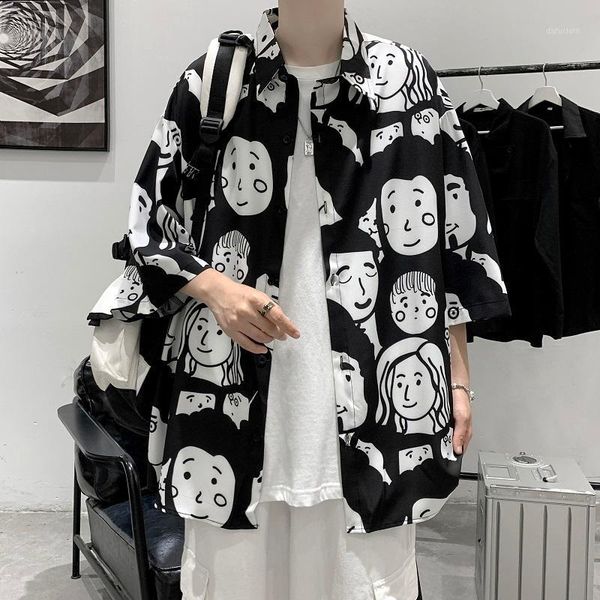 men's casual shirts 2021 fashion men hawaiian shirt male colorful printed beach aloha short sleeve camisa hawaiana hombre size s-3xl, White;black
men's casual shirts 2021 fashion men hawaiian shirt male colorful printed beach aloha short sleeve camisa hawaiana hombre size s-3xl, White;black