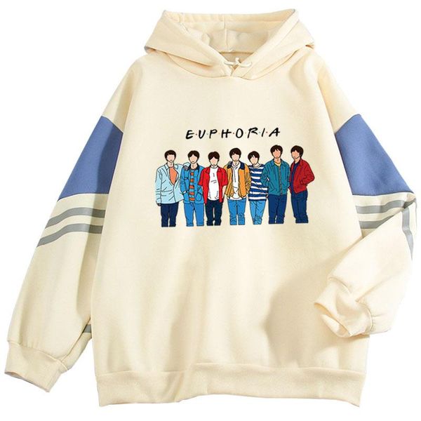 men's hoodies & sweatshirts 2021 kpop euphoria men/women hoodie korean casual loose long sleeve contrasting color sweatshirt streetwe, Black
men's hoodies & sweatshirts 2021 kpop euphoria men/women hoodie korean casual loose long sleeve contrasting color sweatshirt streetwe, Black