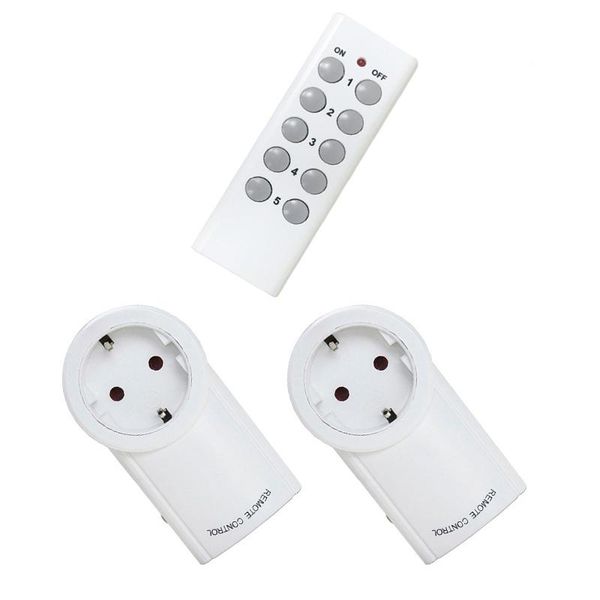 smart power plugs wireless remote control outlet light switch socket eu plug est high quality