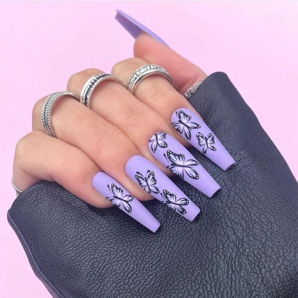 false nails 24pcs/box detachable butterfly ballerina long wearable coffin fake full cover acrylic nail tips press on, Red;gold
false nails 24pcs/box detachable butterfly ballerina long wearable coffin fake full cover acrylic nail tips press on, Red;gold