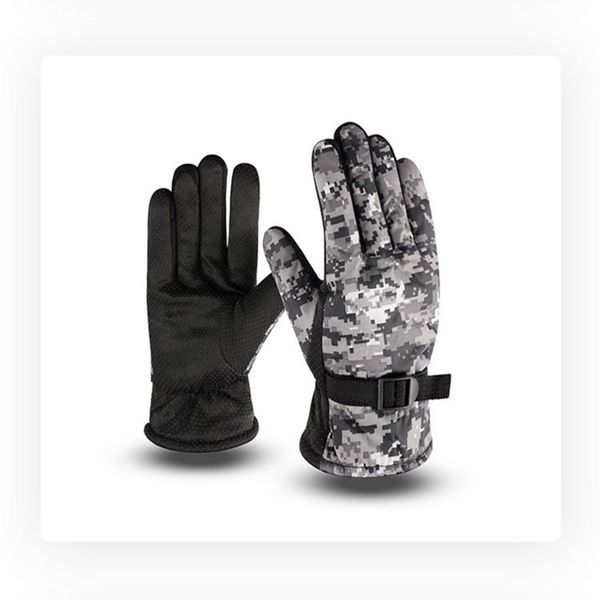 gloves autumn and winter camouflage skiing warm plush thickened windproof fashion riding, Blue;gray
gloves autumn and winter camouflage skiing warm plush thickened windproof fashion riding, Blue;gray