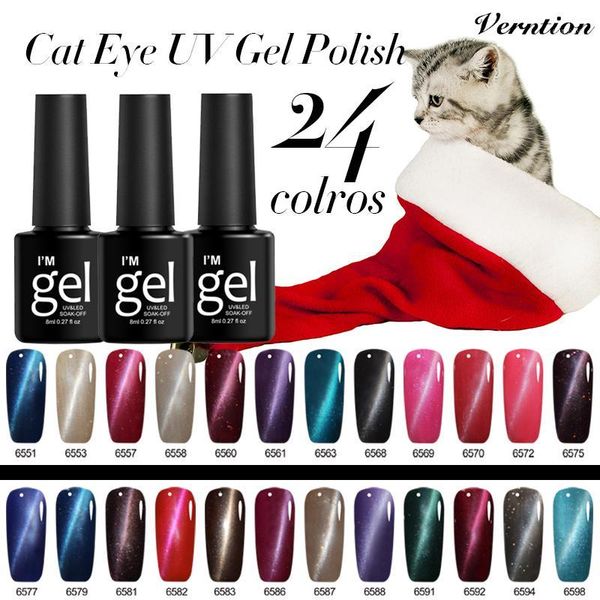 verntion chameleon magnetic gel 3d red cat eye polish long lasting shining laser nail art soak off uv varnish1, Red;pink
verntion chameleon magnetic gel 3d red cat eye polish long lasting shining laser nail art soak off uv varnish1, Red;pink