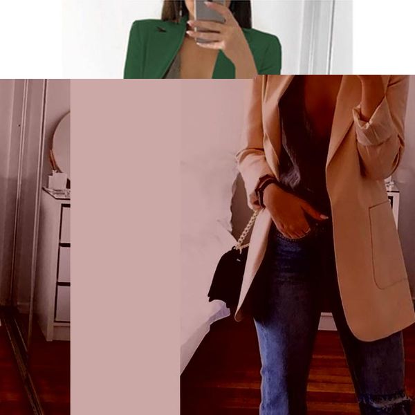 women's suits & blazers cinessd office lady blazer coats lapel long sleeve solid cardigan jackets black plus size lining pocket 17 colo, White;black
women's suits & blazers cinessd office lady blazer coats lapel long sleeve solid cardigan jackets black plus size lining pocket 17 colo, White;black