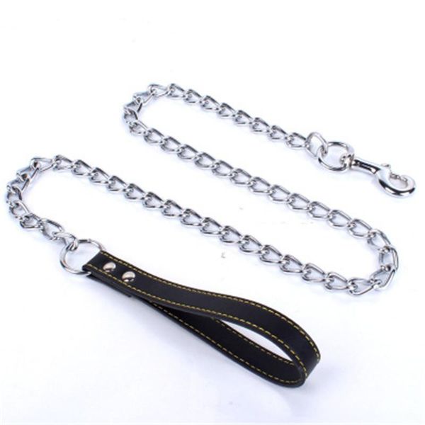 dog collars & leashes for small medium large chain leash handle leads pu leather iron anti-bite metal lead
dog collars & leashes for small medium large chain leash handle leads pu leather iron anti-bite metal lead