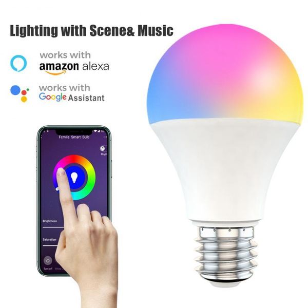 bulbs smart light-bulb magic-lamp voice-control siri work wifi led google-assistant dimmable alexa e27/b22 rgb+cct 15w lamp
bulbs smart light-bulb magic-lamp voice-control siri work wifi led google-assistant dimmable alexa e27/b22 rgb+cct 15w lamp