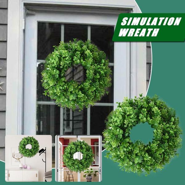 simulation garland door decoration ring small grass leaf wreath flower wedding shooting prop home decorative flowers & wreaths
simulation garland door decoration ring small grass leaf wreath flower wedding shooting prop home decorative flowers & wreaths
