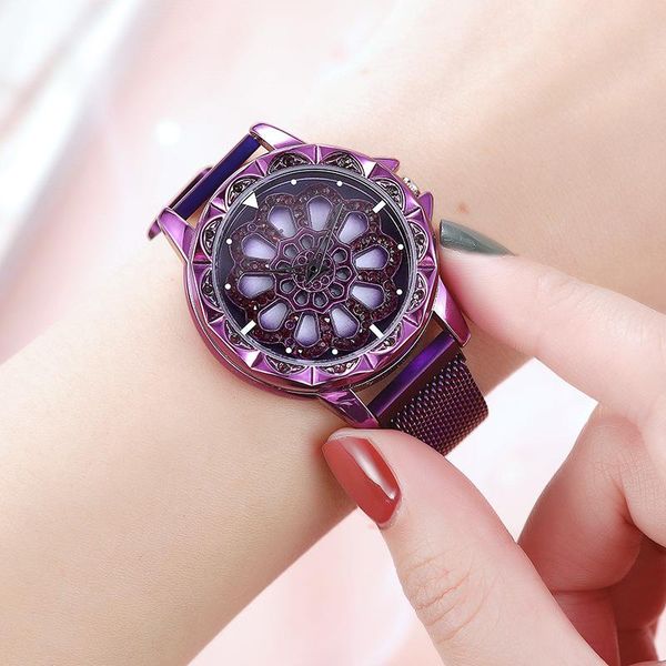 GiftLuxury Flower Diamond Women Watch Dial Turn Ladies Quartz Wristwatches Female Rotary Timepiece Relogio Femino Zegarek Damski, Slivery;brown
GiftLuxury Flower Diamond Women Watch Dial Turn Ladies Quartz Wristwatches Female Rotary Timepiece Relogio Femino Zegarek Damski, Slivery;brown
