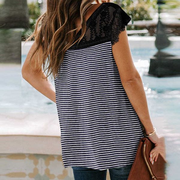 women's blouses & shirts women casual striped print blouse fashion lady v neck blusa summer elegant sleeveless lace 9lqb, White
women's blouses & shirts women casual striped print blouse fashion lady v neck blusa summer elegant sleeveless lace 9lqb, White