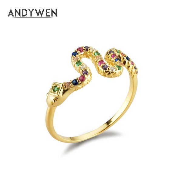 andywen 925 sterling silver colorful rings snake rainbow fashion fine jewelry rock punk crystal zircon cz women 210608
andywen 925 sterling silver colorful rings snake rainbow fashion fine jewelry rock punk crystal zircon cz women 210608