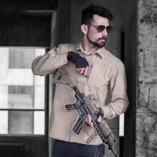 men's casual shirts fashion spring autumn scratch-resistant shirt tactics quick-drying military solid cargo working s, White;black
men's casual shirts fashion spring autumn scratch-resistant shirt tactics quick-drying military solid cargo working s, White;black