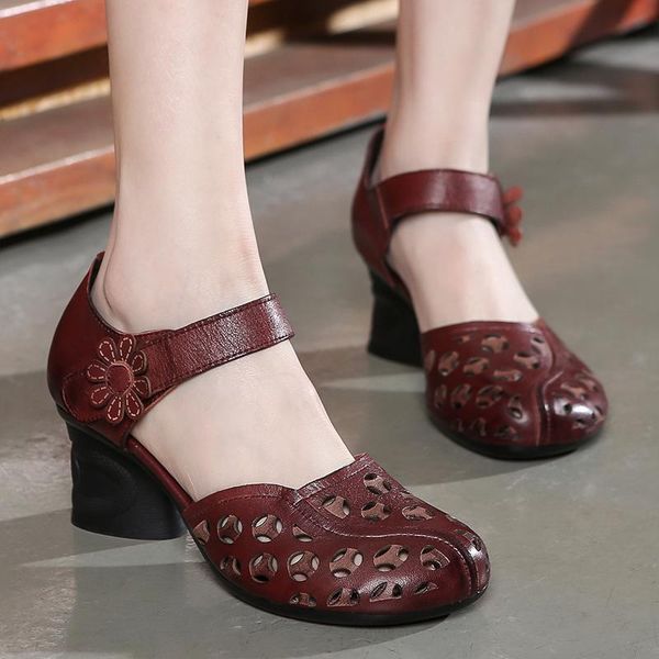 dress shoes women leather sandals 2021 retro summer embroidery 6 cm high heels hollow out ankle strap handmade, Black
dress shoes women leather sandals 2021 retro summer embroidery 6 cm high heels hollow out ankle strap handmade, Black