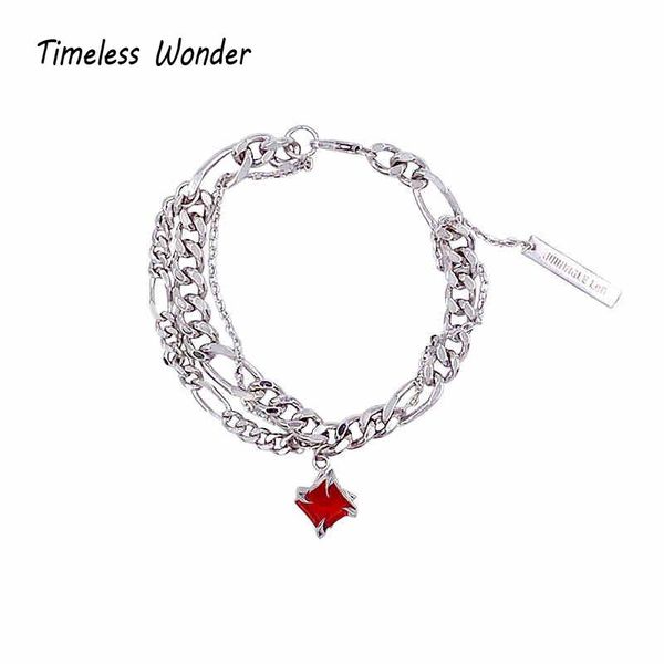 charm bracelets timeless wonder stunning garnet chained id women jewelry gothic r runway ins rare trendy emo gal gift 6266, Golden;silver
charm bracelets timeless wonder stunning garnet chained id women jewelry gothic r runway ins rare trendy emo gal gift 6266, Golden;silver