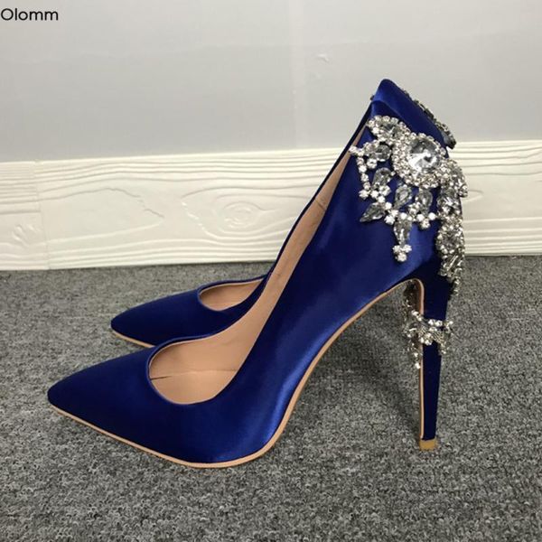 dress shoes olomm women pumps rhinestone stiletto heels pointed toe elegant blue party plus us size 5-15, Black
dress shoes olomm women pumps rhinestone stiletto heels pointed toe elegant blue party plus us size 5-15, Black