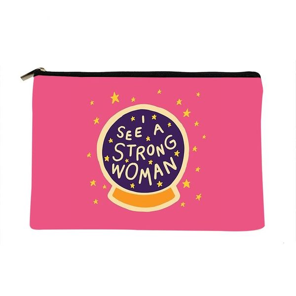 cosmetic bags & cases women a strong woman printed make up bag fashion cosmetics organizer for travel colorful storage lady
cosmetic bags & cases women a strong woman printed make up bag fashion cosmetics organizer for travel colorful storage lady