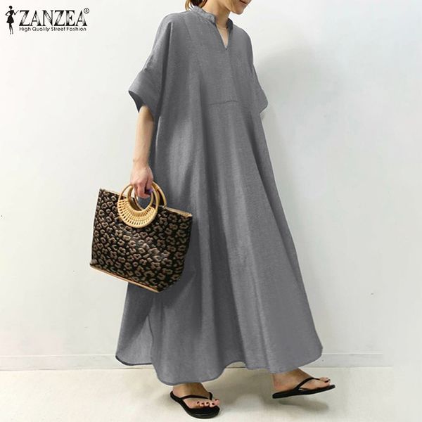 dresses plus size elegant split summer dress women's v neck sundress 2021 casual half sleeve baggy vestidos female solid robe 5xl, Black;gray
dresses plus size elegant split summer dress women's v neck sundress 2021 casual half sleeve baggy vestidos female solid robe 5xl, Black;gray