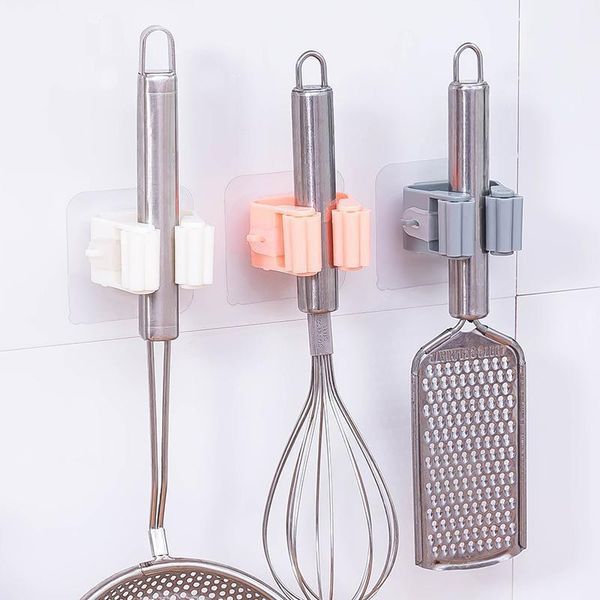 hooks & rails 2/4/6pcs wall mounted mop adhesive multi-purpose organizer holder broom hanger kitchen bathroom strong
hooks & rails 2/4/6pcs wall mounted mop adhesive multi-purpose organizer holder broom hanger kitchen bathroom strong