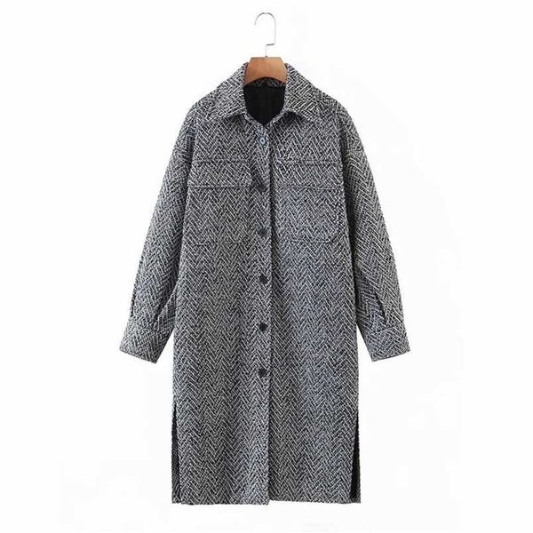 merodi women winter fashion woolen gray za coats female stylish single breasetd thick outwear ladies pockes long jackets ovesize 211014, Black;brown
merodi women winter fashion woolen gray za coats female stylish single breasetd thick outwear ladies pockes long jackets ovesize 211014, Black;brown