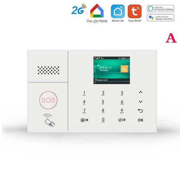 security alarm system for home gsm wifi tuya smart life app control burglar kit with door sensor work alexa
security alarm system for home gsm wifi tuya smart life app control burglar kit with door sensor work alexa