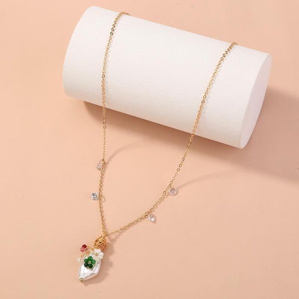 chains natural stone baroque pearl cross chain women gold-color romantic flower party wedding wrap luxury nest girl necklace, Silver
chains natural stone baroque pearl cross chain women gold-color romantic flower party wedding wrap luxury nest girl necklace, Silver