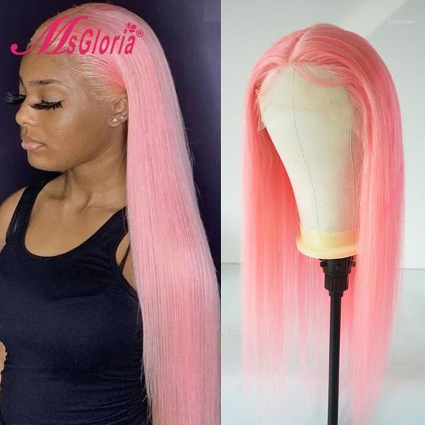 pink colored human hair wig straight part lace wigs for women pre plucked brazilian remy transparent wigs1, Black;brown
pink colored human hair wig straight part lace wigs for women pre plucked brazilian remy transparent wigs1, Black;brown