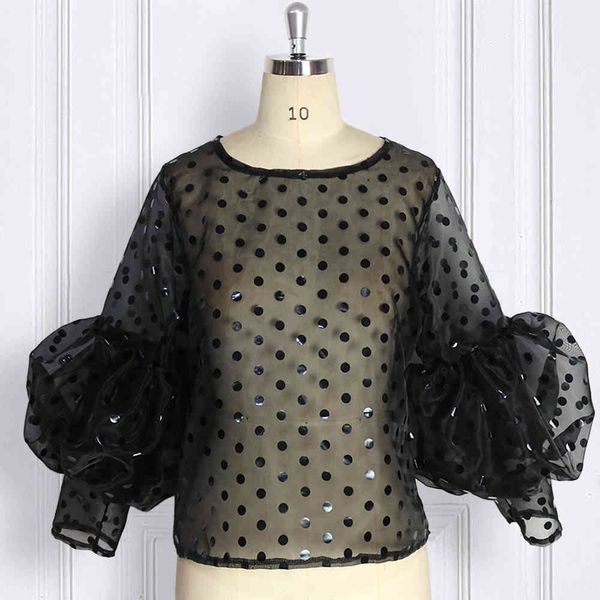 shirt women's blouse transparent shirts polka dot long sleeve lantern dress 2021 will see fashionable blue ladies 03mb, White
shirt women's blouse transparent shirts polka dot long sleeve lantern dress 2021 will see fashionable blue ladies 03mb, White