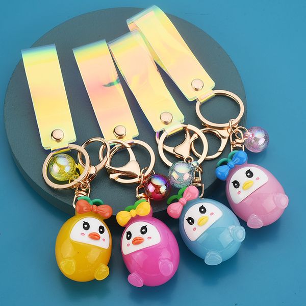 2021 fashion keychain cute girl heart luminous penguin acrylic creative cartoon grass doll keychain bag pendant, Slivery;golden
2021 fashion keychain cute girl heart luminous penguin acrylic creative cartoon grass doll keychain bag pendant, Slivery;golden